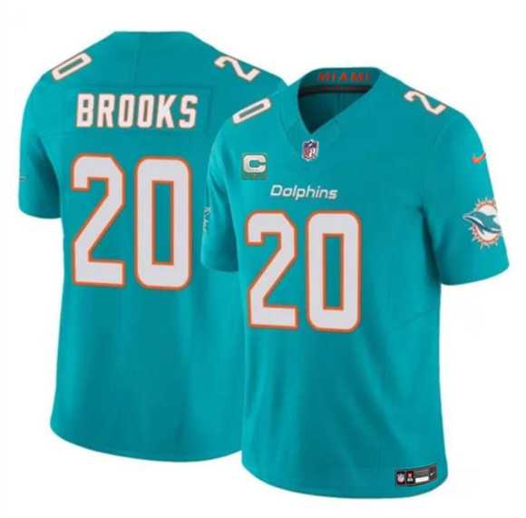 Men's Miami Dolphins #20 Jordyn Brooks Aqua 2025 F.U.S.E. With 1-Star C Patch Vapor Limited Stitched Jersey Dzhi,We sell and wholesale Men's Miami Dolphins #20 Jordyn Brooks Aqua 2025 F.U.S.E. With 1-Star C Patch Vapor Limited Stitched Jersey Dzhi on line form chian!