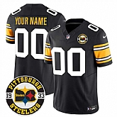 Men's Pittsburgh Steelers Throwback 1933 Patch black Vapor Limited All Stitched Jersey,baseball caps,new era cap wholesale,wholesale hats