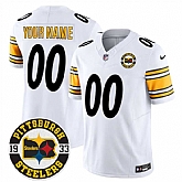 Men's Pittsburgh Steelers Throwback 1933 Patch white Vapor Limited All Stitched Jersey,baseball caps,new era cap wholesale,wholesale hats