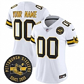 Women's Pittsburgh Steelers Throwback 1933 Patch white Vapor Limited All Stitched Jersey,baseball caps,new era cap wholesale,wholesale hats