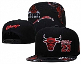 Chicago Bulls 2025 Stitched Snapback Hats 0137,baseball caps,new era cap wholesale,wholesale hats