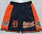 Men's Detroit Tigers Navy Blue Just Don Shorts Shorts,baseball caps,new era cap wholesale,wholesale hats