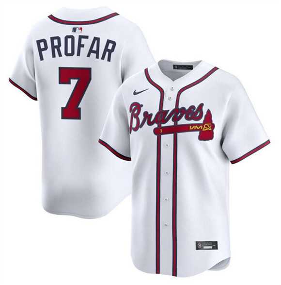 Men's Atlanta Braves #7 Jurickson Profar White 2025 Home Limited Stitched Jersey Dzhi,We sell and wholesale Men's Atlanta Braves #7 Jurickson Profar White 2025 Home Limited Stitched Jersey Dzhi on line form chian!