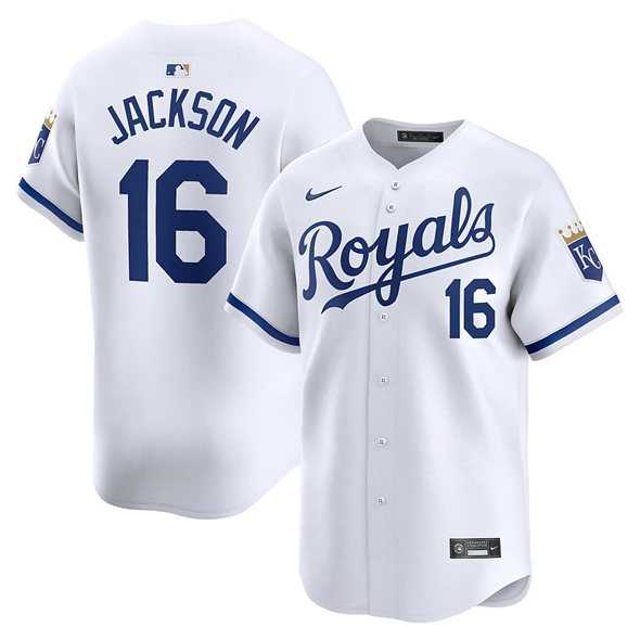Men's Kansas City Royals #16 Bo Jackson White 2024 Home Limited Stitched Jersey Dzhi,We sell and wholesale Men's Kansas City Royals #16 Bo Jackson White 2024 Home Limited Stitched Jersey Dzhi on line form chian!