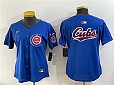 Youth Chicago Cubs Team Big Logo Royal 'Ryne Sandberg Tribute' Vapor Limited V3 Stitched Jersey,baseball caps,new era cap wholesale,wholesale hats