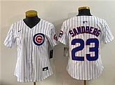 Youth Chicago Cubs #23 Ryne Sandberg White Home Limited Stitched Jersey,baseball caps,new era cap wholesale,wholesale hats