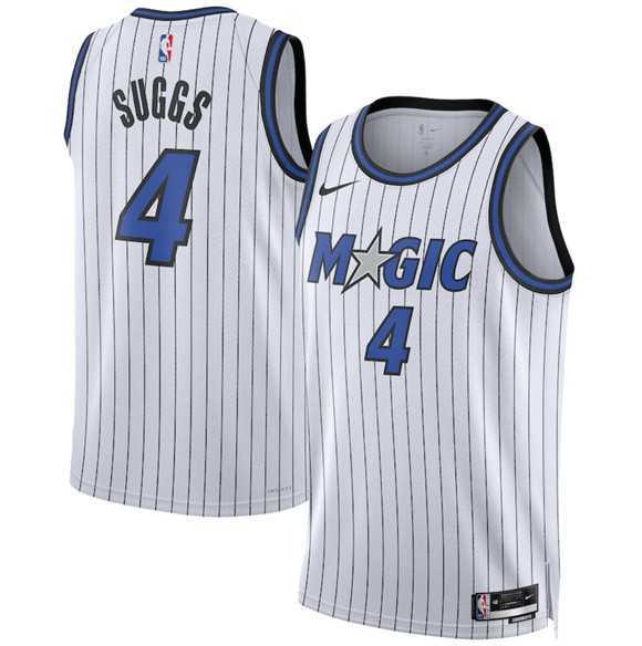 Men's Orlando Magic #4 Jalen Suggs White 2025 Association Edition Stitched Jersey Dzhi,We sell and wholesale Men's Orlando Magic #4 Jalen Suggs White 2025 Association Edition Stitched Jersey Dzhi on line form chian!