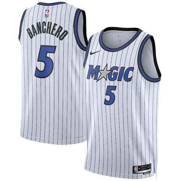 Men's Orlando Magic #5 Paolo Banchero White 2025 Association Edition Stitched Jersey Dzhi,We sell and wholesale Men's Orlando Magic #5 Paolo Banchero White 2025 Association Edition Stitched Jersey Dzhi on line form chian!