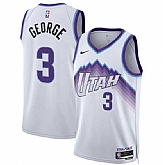 Men's Utah Jazz #3 Keyonte George White 2025 Association Edition Stitched Jersey Dzhi,baseball caps,new era cap wholesale,wholesale hats