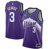 Men's Utah Jazz #3 Keyonte George Purple 2025 Icon Edition Stitched Jersey Dzhi,baseball caps,new era cap wholesale,wholesale hats