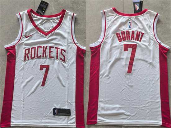 Men's Houston Rockets #7 Kevin Durant White 2025 Association Edition Stitched Jersey,We sell and wholesale Men's Houston Rockets #7 Kevin Durant White 2025 Association Edition Stitched Jersey on line form chian!
