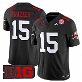 Men's Nebraska Cornhuskers #15 Tommie Frazier Black 2024 F.U.S.E. With Patch Vapor Limited Stitched Football Jersey Dzhi,baseball caps,new era cap wholesale,wholesale hats