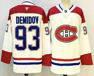 Men's Montreal Canadiens #93 Ivan Demidov White Authentic Jersey,We sell and wholesale Men's Montreal Canadiens #93 Ivan Demidov White Authentic Jersey on line form chian!