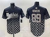 Men's Las Vegas Raiders #89 Brock Bowers Black Limited Stitched Baseball Jersey,baseball caps,new era cap wholesale,wholesale hats