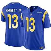 Men & Women & Youth Los Angeles Rams #13 Stetson Bennett IV Blue 2024 F.U.S.E. Vapor Untouchable Stitched Jersey,baseball caps,new era cap wholesale,wholesale hats