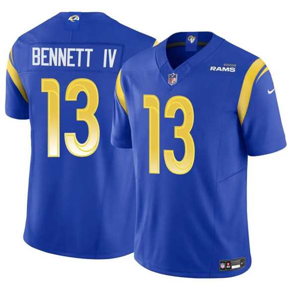 Men & Women & Youth Los Angeles Rams #13 Stetson Bennett IV Blue 2024 F.U.S.E. Vapor Untouchable Stitched Jersey,We sell and wholesale Men & Women & Youth Los Angeles Rams #13 Stetson Bennett IV Blue 2024 F.U.S.E. Vapor Untouchable Stitched Jersey on line form chian!