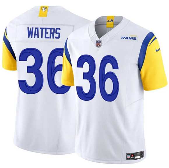 Men & Women & Youth Los Angeles Rams #36 Jordan Waters White 2024 F.U.S.E. Vapor Untouchable Stitched Jersey,We sell and wholesale Men & Women & Youth Los Angeles Rams #36 Jordan Waters White 2024 F.U.S.E. Vapor Untouchable Stitched Jersey on line form chian!