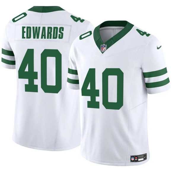 Men & Women & Youth New York Jets #40 Donovan Edwards White 2025 F.U.S.E. Vapor Untouchable Limited Stitched Jersey,We sell and wholesale Men & Women & Youth New York Jets #40 Donovan Edwards White 2025 F.U.S.E. Vapor Untouchable Limited Stitched Jersey on line form chian!