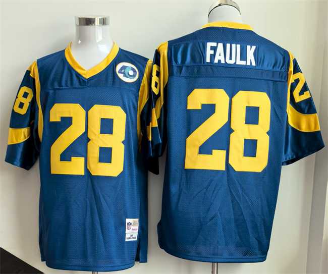 Men's Los Angeles Rams #28 Marshall Faulk Royal Throwback Football Stitched Jersey,We sell and wholesale Men's Los Angeles Rams #28 Marshall Faulk Royal Throwback Football Stitched Jersey on line form chian!
