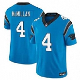Men & Women & Youth Carolina Panthers #4 Tetairoa McMillan Blue Limited Stitched Jersey,baseball caps,new era cap wholesale,wholesale hats
