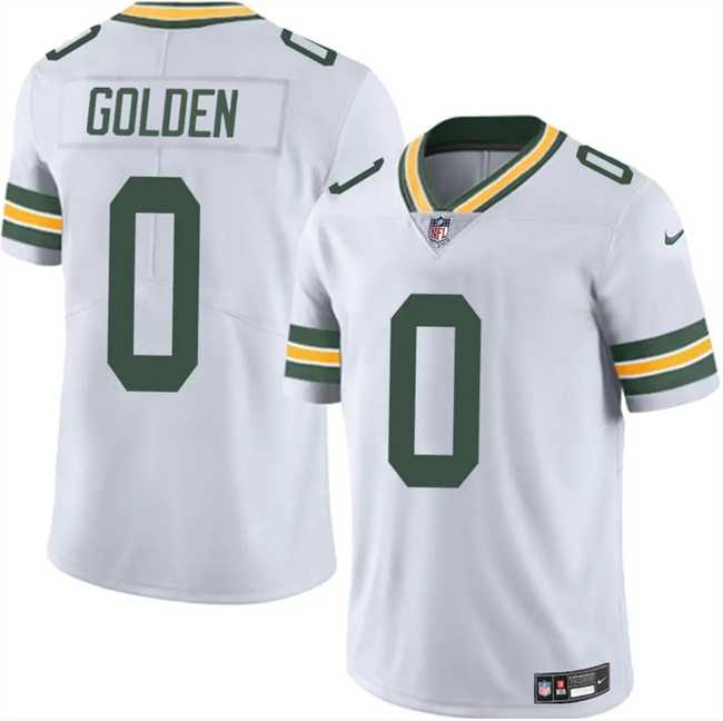 Men & Women & Youth Green Bay Packers #0 Matthew Golden White 2025 Vapor Untouchable Limited Stitched Jersey,We sell and wholesale Men & Women & Youth Green Bay Packers #0 Matthew Golden White 2025 Vapor Untouchable Limited Stitched Jersey on line form chian!