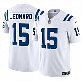 Men & Women & Youth Indianapolis Colts #15 Riley Leonard White 2025 F.U.S.E. Vapor Limited Stitched Jersey,baseball caps,new era cap wholesale,wholesale hats