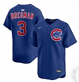 Men's Chicago Cubs #3 Alex Bregman Royal Limited Stitched Jersey Dzhi,baseball caps,new era cap wholesale,wholesale hats