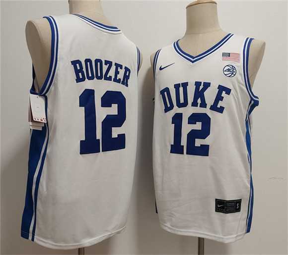 Men's Duke Blue Devils #12 Cameron Boozer White Stitched Jerseys,We sell and wholesale Men's Duke Blue Devils #12 Cameron Boozer White Stitched Jerseys on line form chian!