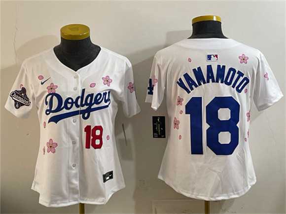 Youth Los Angeles Dodgers #18 Yamamoto White 2025 World Series Champions Patch Tokyo Series Limited Stitched Jerseys Dzhi,We sell and wholesale Youth Los Angeles Dodgers #18 Yamamoto White 2025 World Series Champions Patch Tokyo Series Limited Stitched Jerseys Dzhi on line form chian!