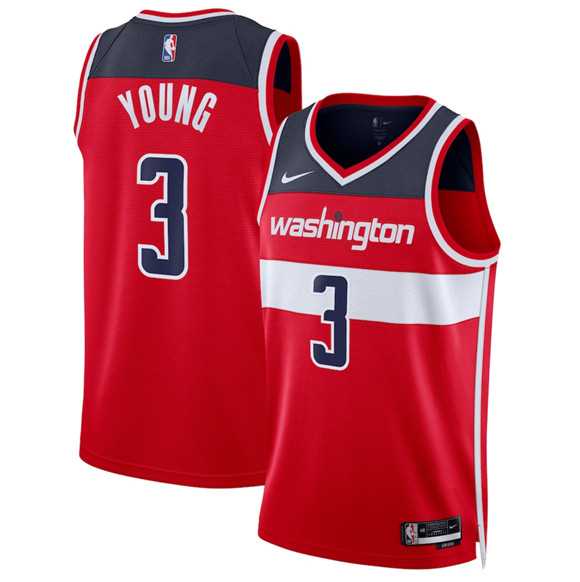 Men's Washington Wizards #3 Trae Young Red Icon Edition Stitched Jersey Dzhi,We sell and wholesale Men's Washington Wizards #3 Trae Young Red Icon Edition Stitched Jersey Dzhi on line form chian!