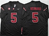 Men's Alabama Crimson Tide #5 Germie Bernard Black F.U.S.E Stitched Jersey,baseball caps,new era cap wholesale,wholesale hats