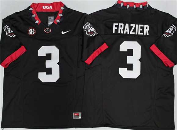 Men's Georgia Bulldogs #3 Nate Frazier Black 2025 F.U.S.E. Stitched Jersey,We sell and wholesale Men's Georgia Bulldogs #3 Nate Frazier Black 2025 F.U.S.E. Stitched Jersey on line form chian!