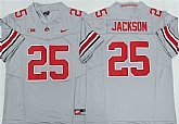Men's Ohio State Buckeyes #25 Lamar Bo Jackson Gray 2025 F.U.S.E. Limited Stitched Jersey,baseball caps,new era cap wholesale,wholesale hats