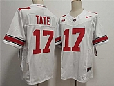 Men's Ohio State Buckeyes #17 Carnell Tate White F.U.S.E. Limited Stitched Jersey,baseball caps,new era cap wholesale,wholesale hats