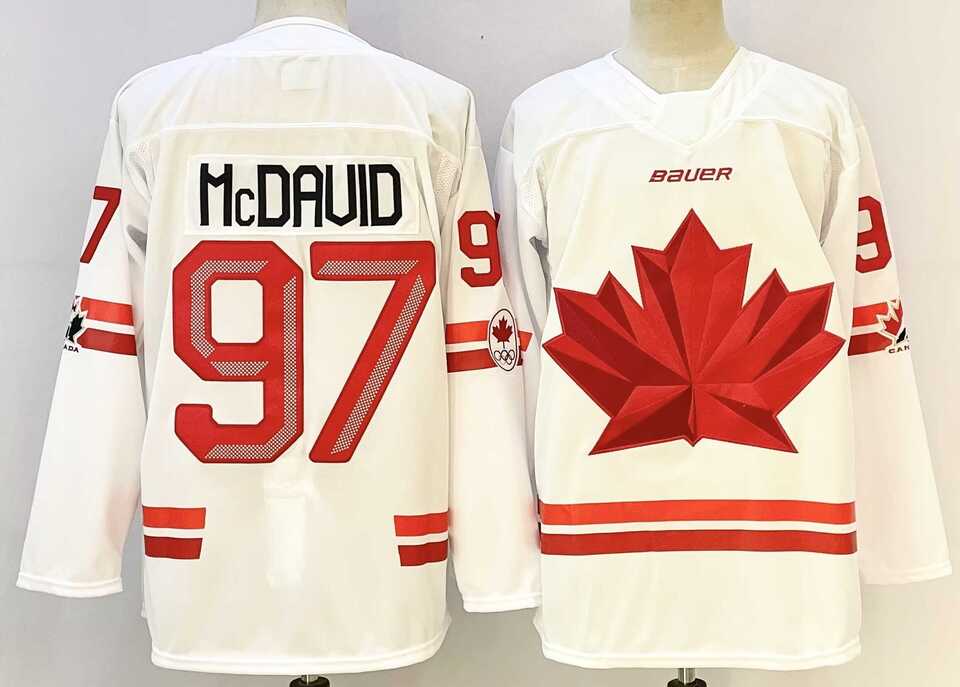Men's Canada Hockey #97 Connor McDavid White Stitched Jersey,We sell and wholesale Men's Canada Hockey #97 Connor McDavid White Stitched Jersey on line form chian!