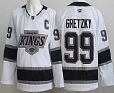Men's Los Angeles Kings #99 Wayne Gretzky White Authentic Jersey,baseball caps,new era cap wholesale,wholesale hats