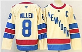 Men's New York Rangers #8 JT Miller Beige 2025-26 Winter Classic With C Patch Stitched Hockey Jersey,baseball caps,new era cap wholesale,wholesale hats