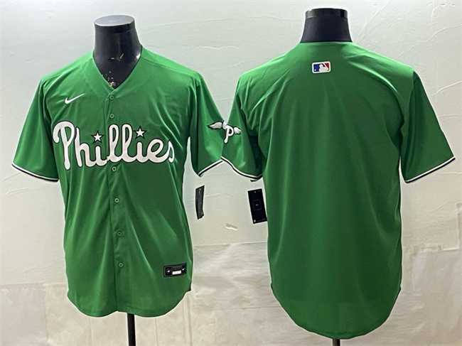 Men's Philadelphia Phillies Blank Green Limited Stitched Jersey,We sell and wholesale Men's Philadelphia Phillies Blank Green Limited Stitched Jersey on line form chian!