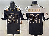 Men's Dallas Cowboys #94 Marshawn Kneeland Black Gold 2025 F.U.S.E. With 5x Super Bowl Champions & Established In 1960 Patch Vapor Limited Stitched Jersey1,baseball caps,new era cap wholesale,wholesale hats