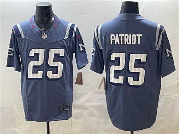 Men's New England Patriots #25 Patriot 2025 F.U.S.E. 'Rivalries' Vapor Limited Stitched Jersey,We sell and wholesale Men's New England Patriots #25 Patriot 2025 F.U.S.E. 'Rivalries' Vapor Limited Stitched Jersey on line form chian!