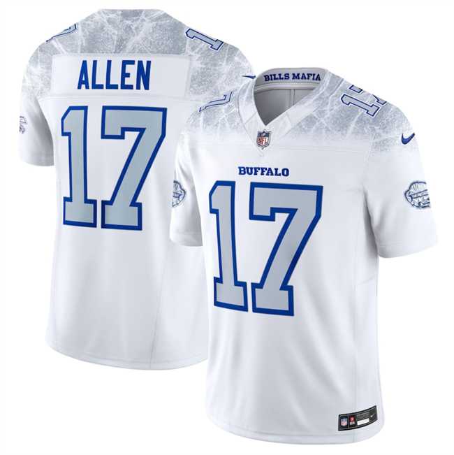 Youth Buffalo Bills #17 Josh Allen White 2025 F.U.S.E. 'Rivalries' Vapor Untouchable Stitched Jersey Dzhi,We sell and wholesale Youth Buffalo Bills #17 Josh Allen White 2025 F.U.S.E. 'Rivalries' Vapor Untouchable Stitched Jersey Dzhi on line form chian!