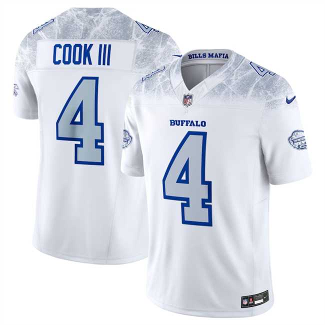 Youth Buffalo Bills #4 James Cook III White 2025 F.U.S.E. 'Rivalries' Vapor Untouchable Stitched Jersey Dzhi,We sell and wholesale Youth Buffalo Bills #4 James Cook III White 2025 F.U.S.E. 'Rivalries' Vapor Untouchable Stitched Jersey Dzhi on line form chian!