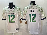 Men's Seattle Seahawks #12 Fan White 2025 F.U.S.E. 'Rivalries' Vapor Untouchable Limited Stitched Jersey,baseball caps,new era cap wholesale,wholesale hats