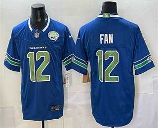 Men's Seattle Seahawks #12 Fan Royal FUSE 2025 NFC West Champions Patch Limited Stitched Jersey,We sell and wholesale Men's Seattle Seahawks #12 Fan Royal FUSE 2025 NFC West Champions Patch Limited Stitched Jersey on line form chian!