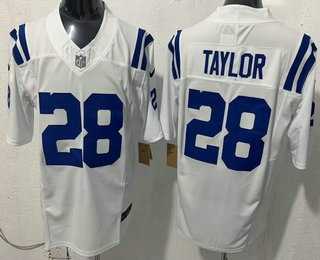 Men's Indianapolis Colts #28 Jonathan Taylor Limited White FUSE Vapor Stitched Jersey,We sell and wholesale Men's Indianapolis Colts #28 Jonathan Taylor Limited White FUSE Vapor Stitched Jersey on line form chian!