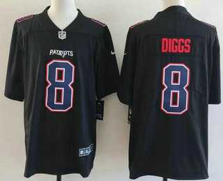 Men's New England Patriots #10 Drake Maye Limited Black Fashion Vapor Stitched Jersey,We sell and wholesale Men's New England Patriots #10 Drake Maye Limited Black Fashion Vapor Stitched Jersey on line form chian!