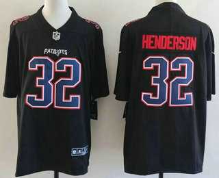 Men's New England Patriots #32 TreVeyon Henderson Limited Black Fashion Vapor Stitched Jersey,We sell and wholesale Men's New England Patriots #32 TreVeyon Henderson Limited Black Fashion Vapor Stitched Jersey on line form chian!