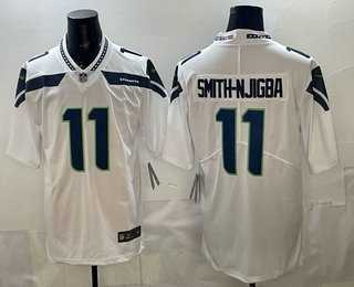 Men's Seattle Seahawks #11 Jaxon Smith Njigba Limited White Vapor Stitched Jersey,We sell and wholesale Men's Seattle Seahawks #11 Jaxon Smith Njigba Limited White Vapor Stitched Jersey on line form chian!