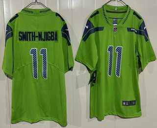 Men's Seattle Seahawks #11 Jaxon Smith-Njigba Limited Green Vapor Stitched Jersey,We sell and wholesale Men's Seattle Seahawks #11 Jaxon Smith-Njigba Limited Green Vapor Stitched Jersey on line form chian!