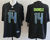 Men's Seattle Seahawks #14 Sam Darnold Limited Black Fashion Vapor Stitched Jersey,baseball caps,new era cap wholesale,wholesale hats